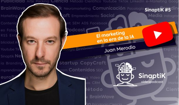 Entrevista con Juan Merodio sobre El marketing en la era de la IA: ¿Estamos preparados para la revolución digital? - SinaptiK Videopodcast