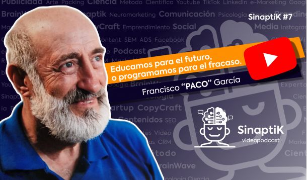 Entrevista con Francisco García García sobre el presente y futuro de la educación - SinaptiK Videopodcast